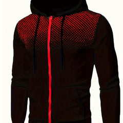 Men's Classic Thermal Hoodie Relaxed Fit Long Sleeve Casual Streetwear