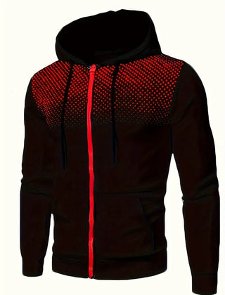 Men's Classic Thermal Hoodie Relaxed Fit Long Sleeve Casual Streetwear
