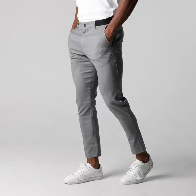 Men's Chino Pants Slim Fit Casual Everyday Versatile Stylish