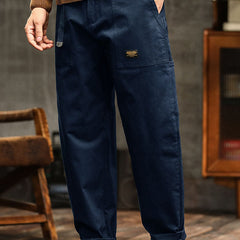 Men's Utility Cargo Pants Relaxed Fit Multi-Pocket Casual Everyday