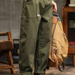 Men's Utility Cargo Pants Relaxed Fit Multi-Pocket Casual Everyday