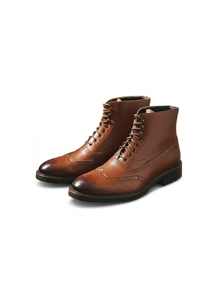 Men's Stylish Ankle Boots Classic Design Zip Front Casual Everyday