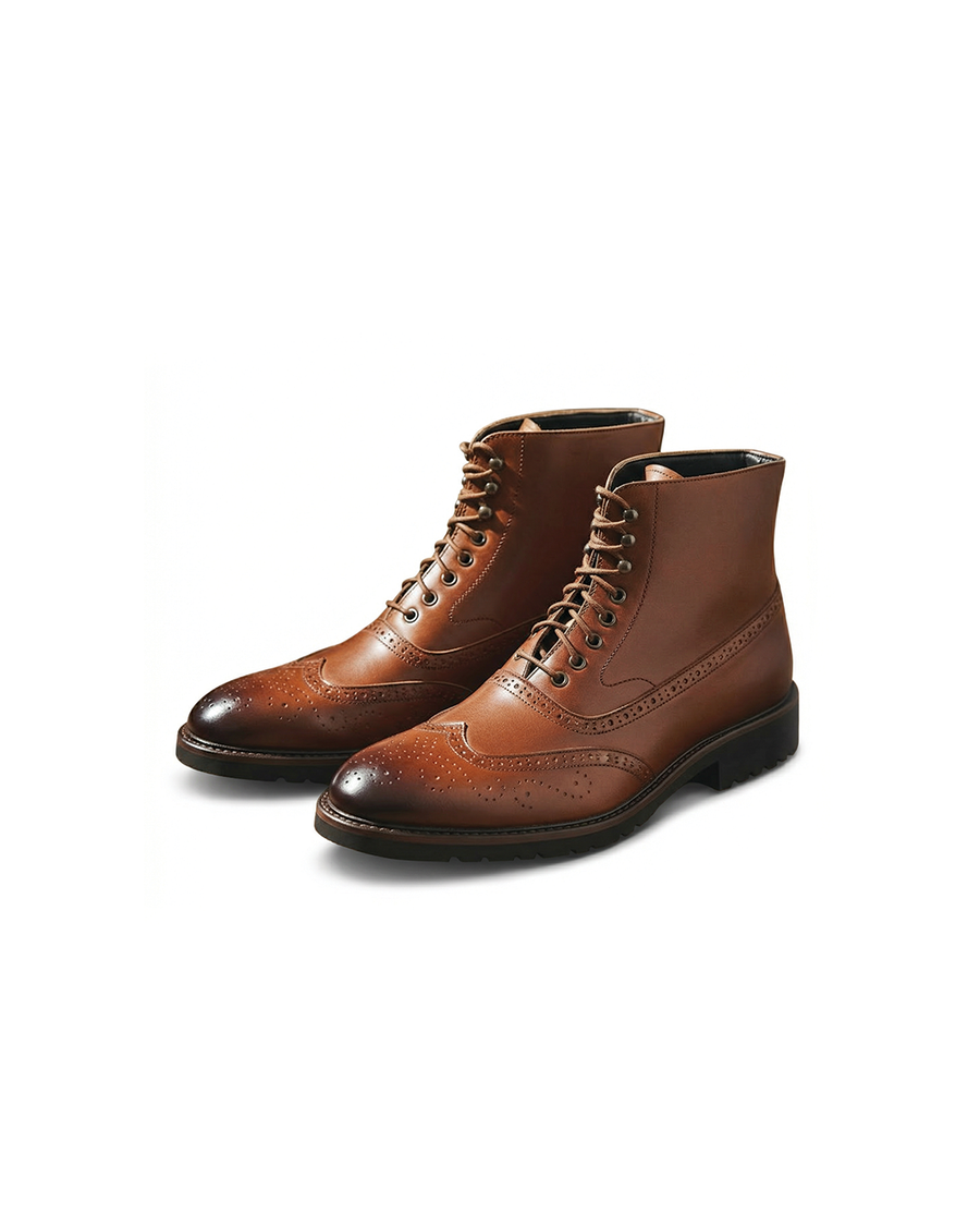 Men's Stylish Ankle Boots Classic Design Zip Front Casual Everyday