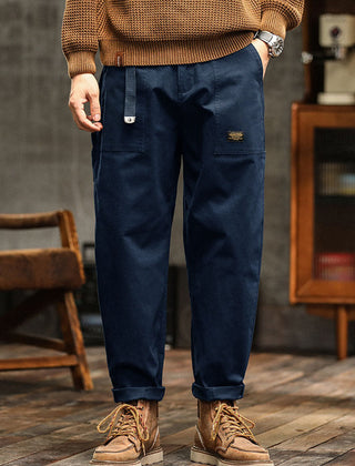 Men's Utility Cargo Pants Relaxed Fit Multi-Pocket Casual Everyday