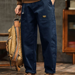 Men's Utility Cargo Pants Relaxed Fit Multi-Pocket Casual Everyday
