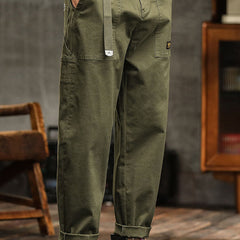 Men's Utility Cargo Pants Relaxed Fit Multi-Pocket Casual Everyday