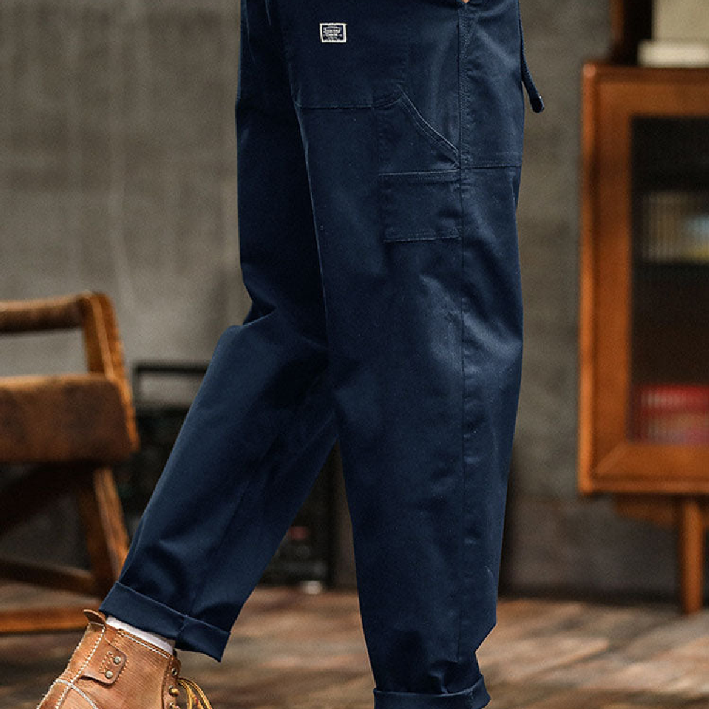 Men's Utility Cargo Pants Relaxed Fit Multi-Pocket Casual Everyday