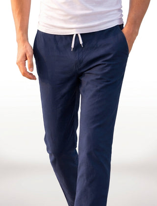 Men's Casual Drawstring Pants Relaxed Fit Versatile Everyday