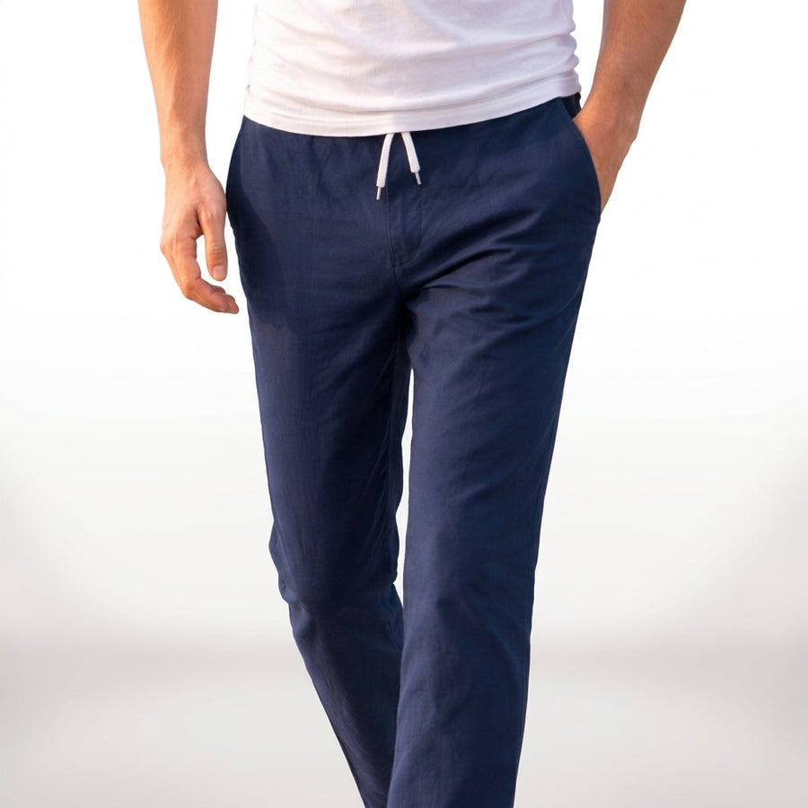 Men's Casual Drawstring Pants Relaxed Fit Versatile Everyday