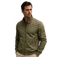 Men's Casual Jacket Full-Zip Hooded Relaxed Fit Everyday Outdoor