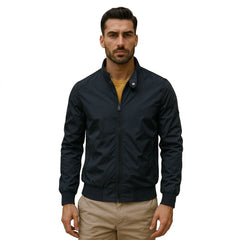 Men's Casual Jacket Full-Zip Hooded Relaxed Fit Everyday Outdoor