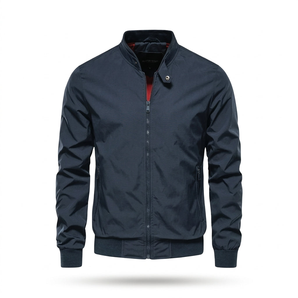 Men's Casual Jacket Full-Zip Hooded Relaxed Fit Everyday Outdoor