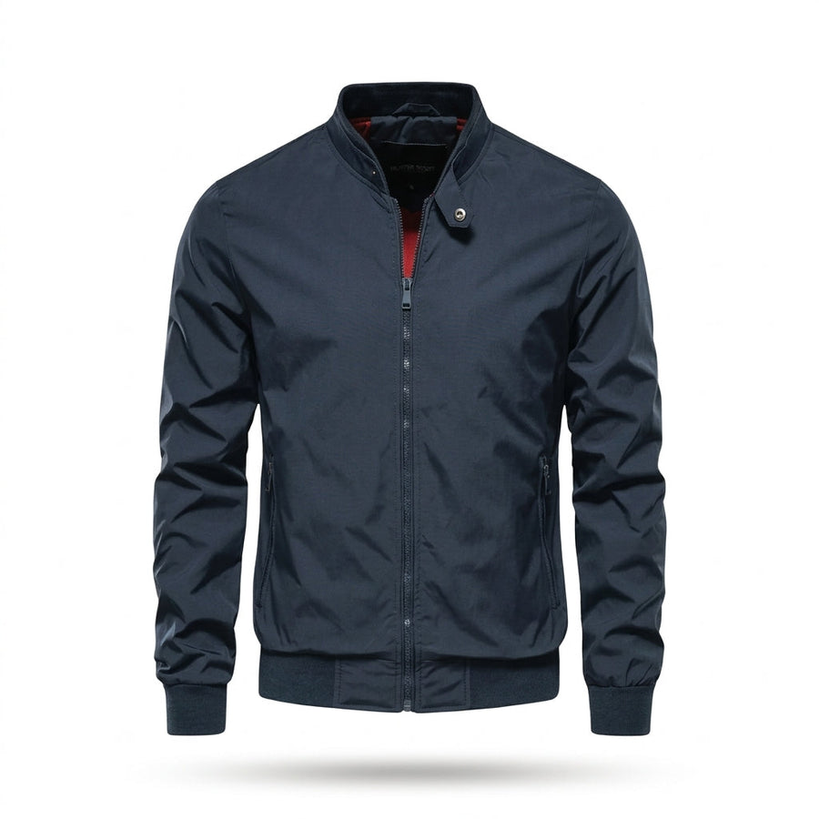 Men's Casual Jacket Full-Zip Hooded Relaxed Fit Everyday Outdoor