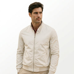 Men's Casual Jacket Full-Zip Hooded Relaxed Fit Everyday Outdoor