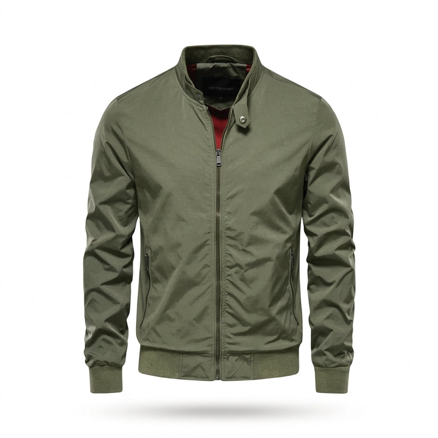 Men's Casual Jacket Full-Zip Hooded Relaxed Fit Everyday Outdoor
