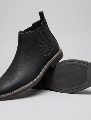 Men's Chelsea Boots Classic Design Slip-On Versatile Stylish Everyday