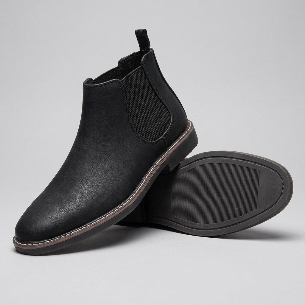Men's Chelsea Boots Classic Design Slip-On Versatile Stylish Everyday