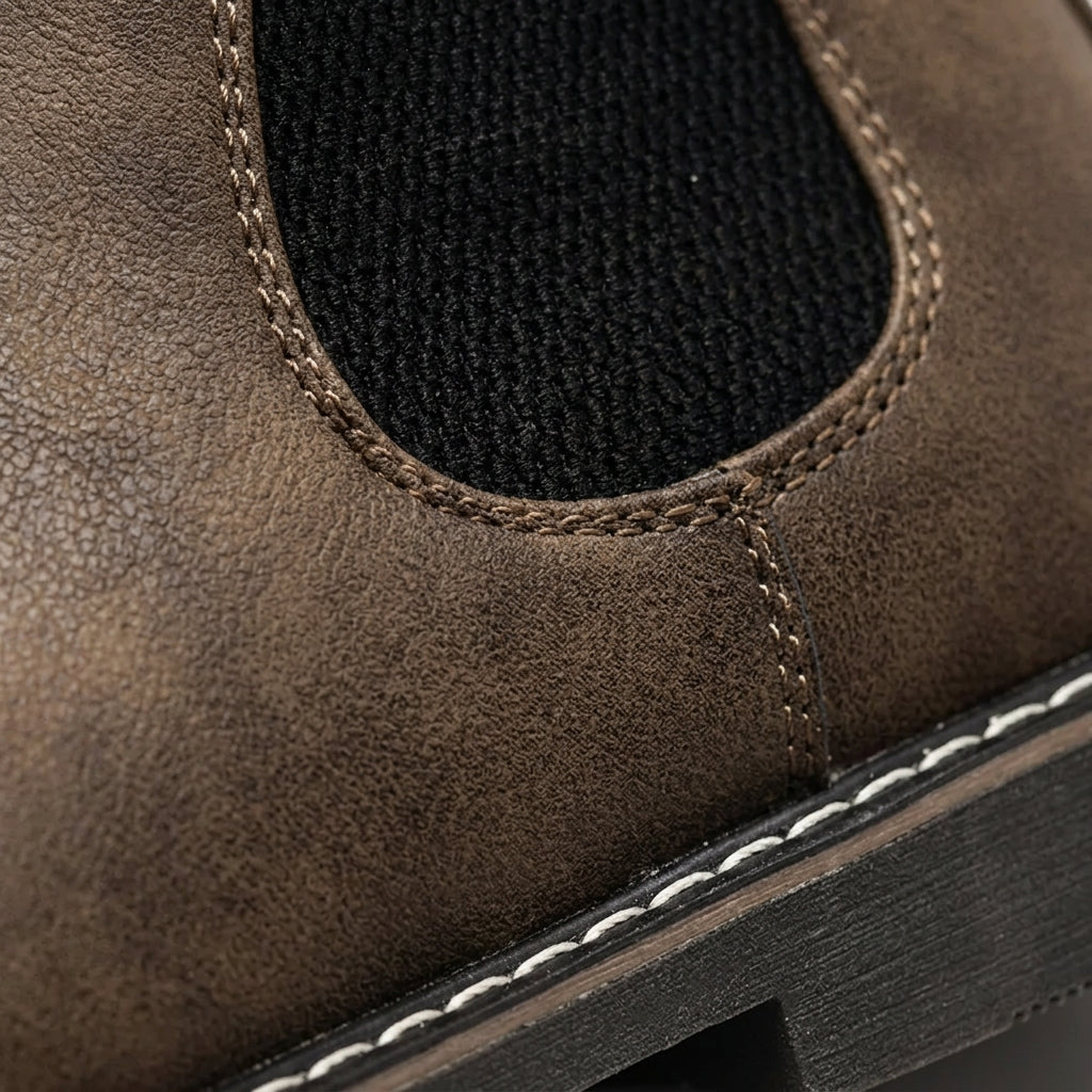 Men's Chelsea Boots Classic Design Slip-On Versatile Stylish Everyday