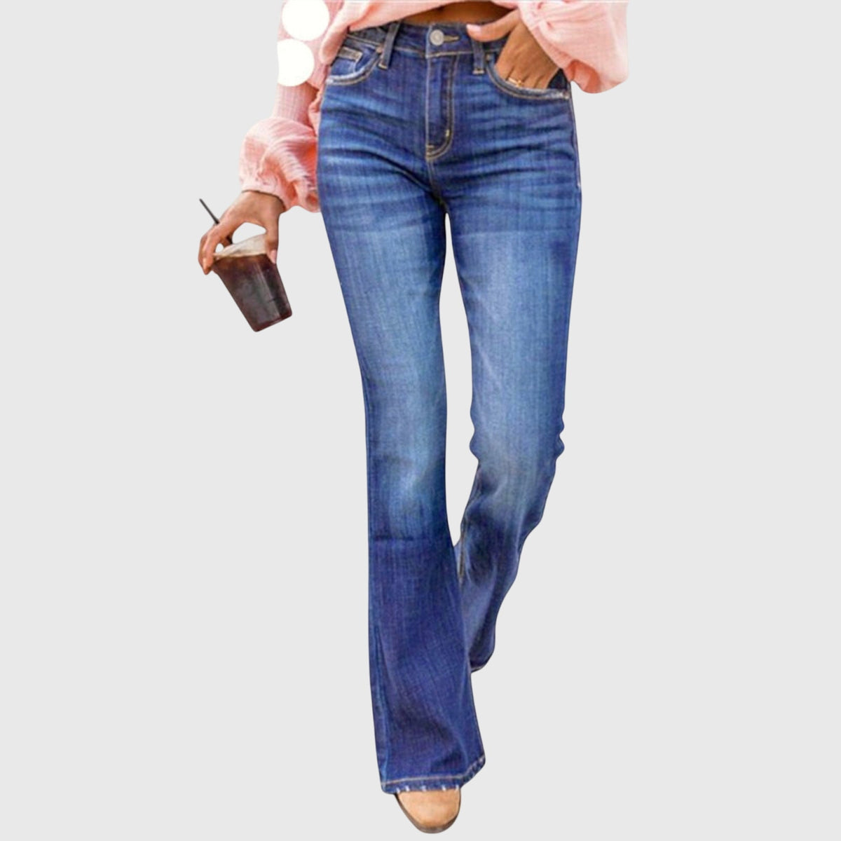 Women's Relaxed Fit Stretch Pants Versatile Casual Everyday Comfortable Wear