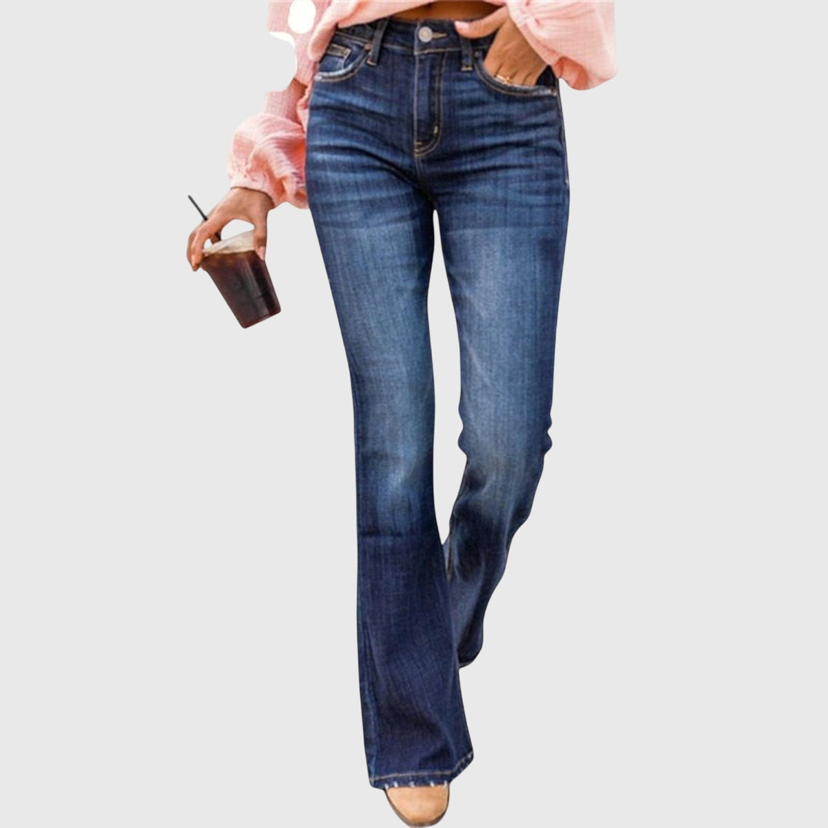 Women's Relaxed Fit Stretch Pants Versatile Casual Everyday Comfortable Wear