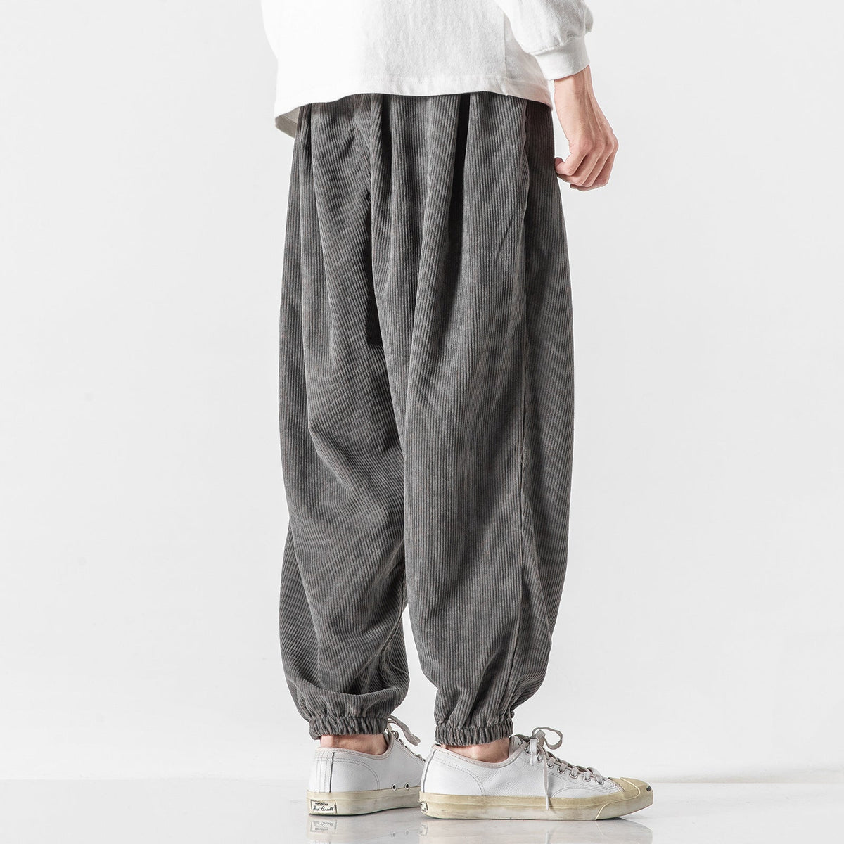 Men's Casual Corduroy Pants Relaxed Fit Straight Leg Everyday Style