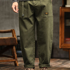 Men's Utility Cargo Pants Relaxed Fit Multi-Pocket Casual Everyday