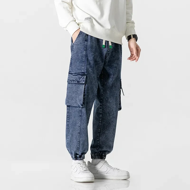 Men's Cargo Joggers Relaxed Fit Utility Pockets Casual Everyday Wear