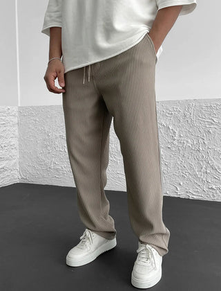 Men's Relaxed Knit Pants Casual Fit Comfortable Everyday Lounge Wear