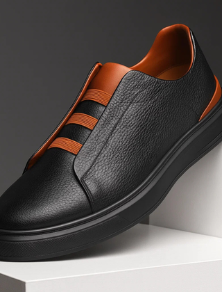 Men's Casual Low Top Sneakers Lace-Up Minimalist Everyday Fashion