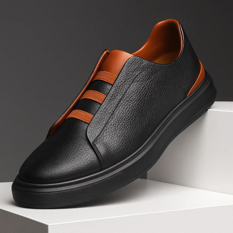 Men's Casual Low Top Sneakers Lace-Up Minimalist Everyday Fashion