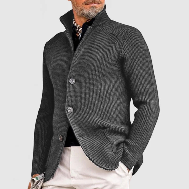 Men's Casual Cardigan Open Front Long Sleeve Relaxed Fit Everyday Wear