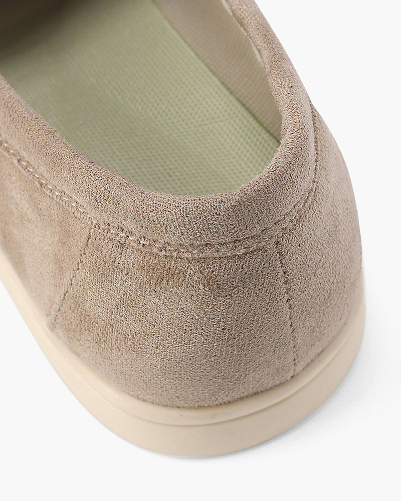 Men's Suede Loafers Slip-On Classic Stylish Versatile Everyday Footwear