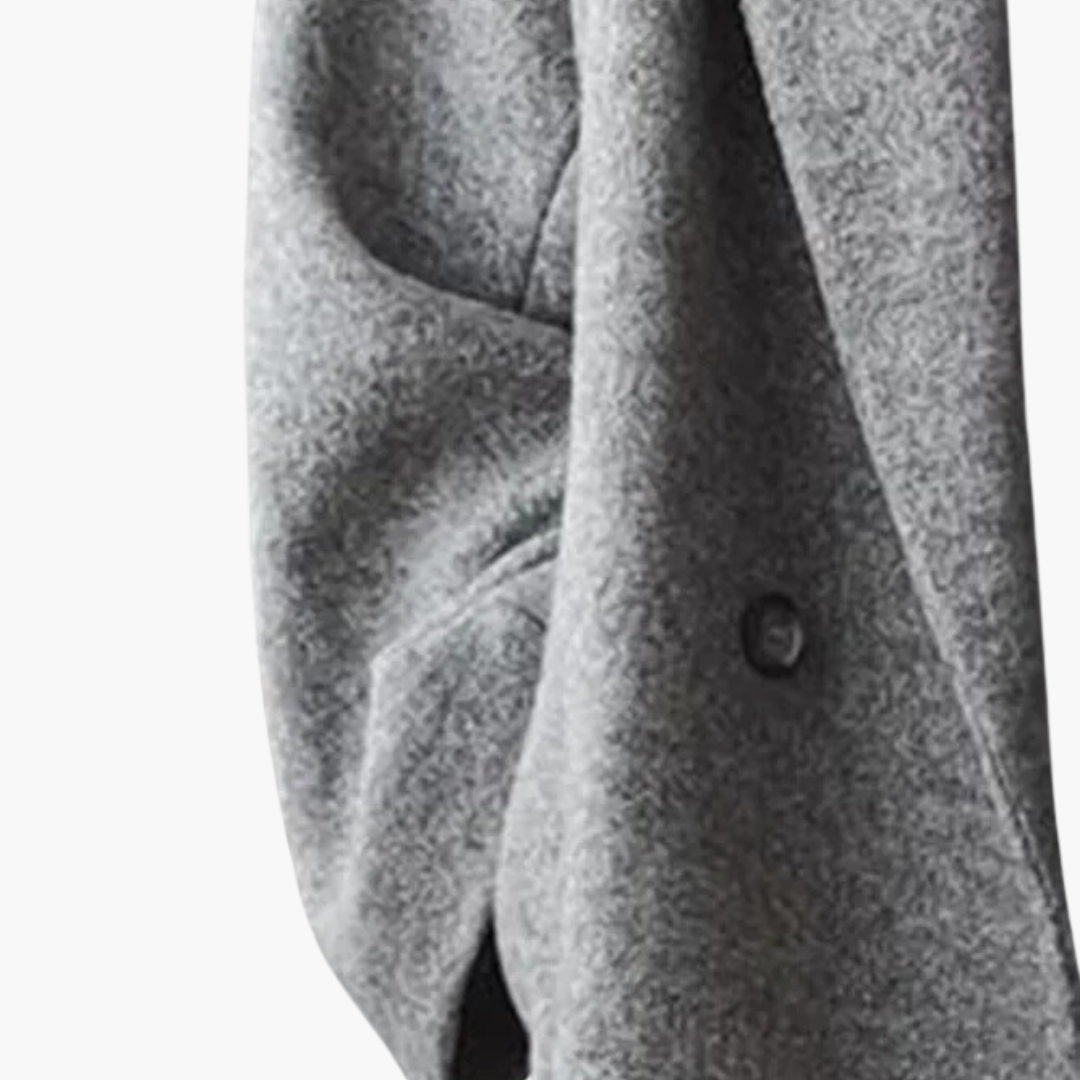 Women's Long Coat Relaxed Fit Open Front Cozy Layering Winter