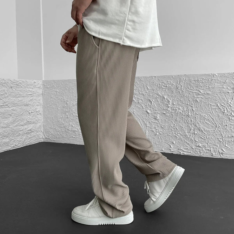 Men's Relaxed Knit Pants Casual Fit Comfortable Everyday Lounge Wear