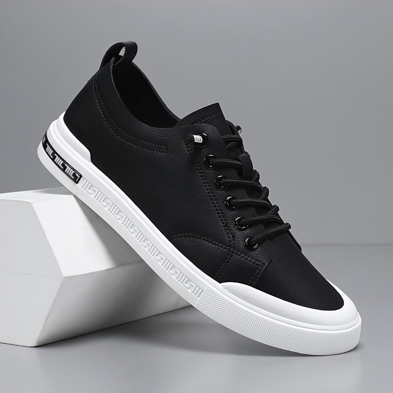 Men's Casual Sneakers Lace-Up Minimalist Everyday Stylish Footwear