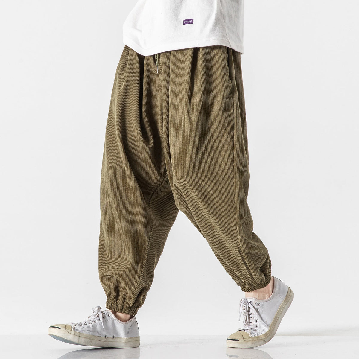Men's Casual Corduroy Pants Relaxed Fit Straight Leg Everyday Style
