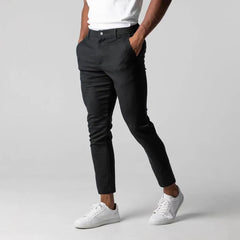 Men's Chino Pants Slim Fit Casual Everyday Versatile Stylish