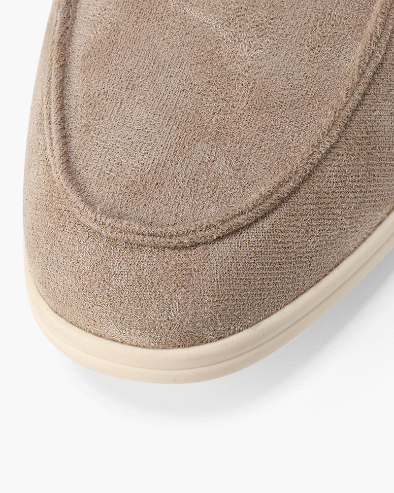 Men's Suede Loafers Slip-On Classic Stylish Versatile Everyday Footwear