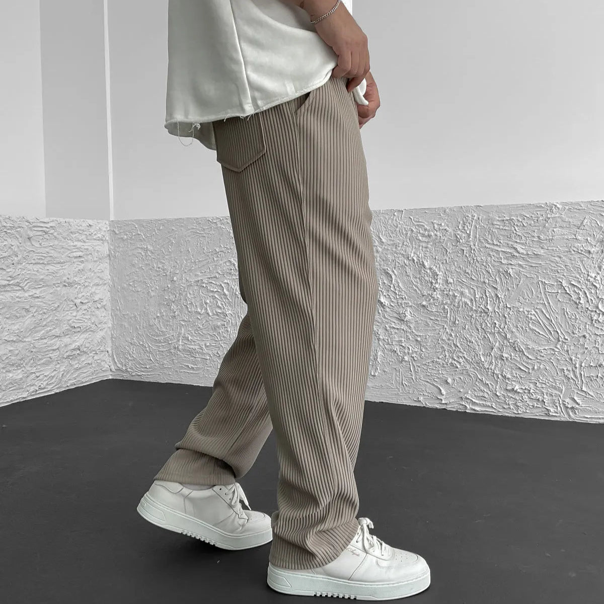 Men's Relaxed Knit Pants Casual Fit Comfortable Everyday Lounge Wear