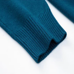 Men's Cozy Knit Sweater Long Sleeve Crew Neck Relaxed Fit Casual