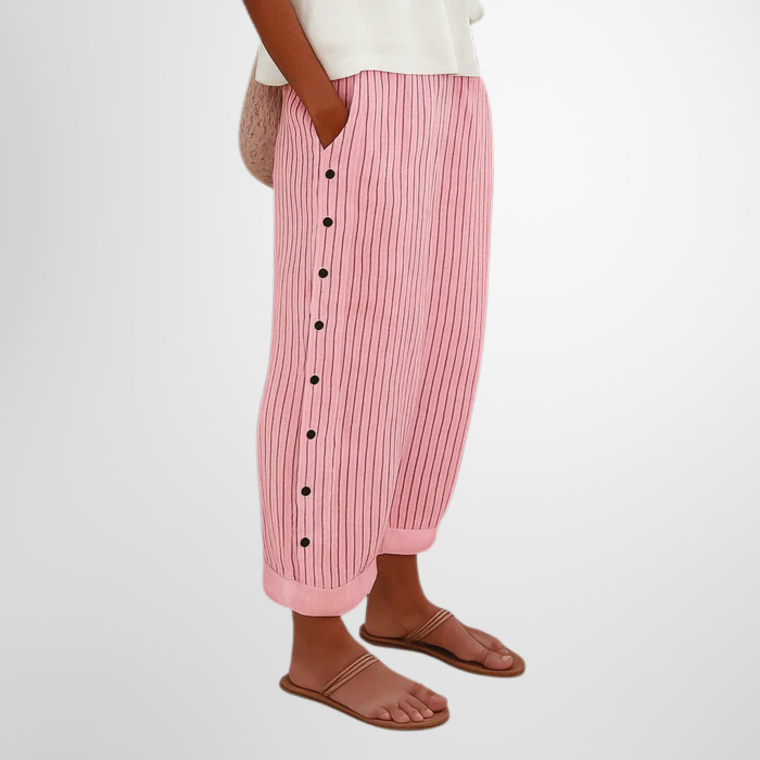 Women's Elegant Tailored Pants High-Waisted Slim Fit Classic Styling Formal