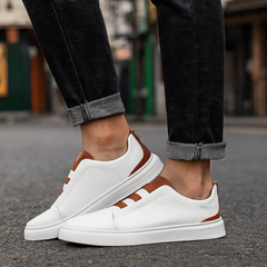 Men's Casual Low Top Sneakers Lace-Up Minimalist Everyday Fashion