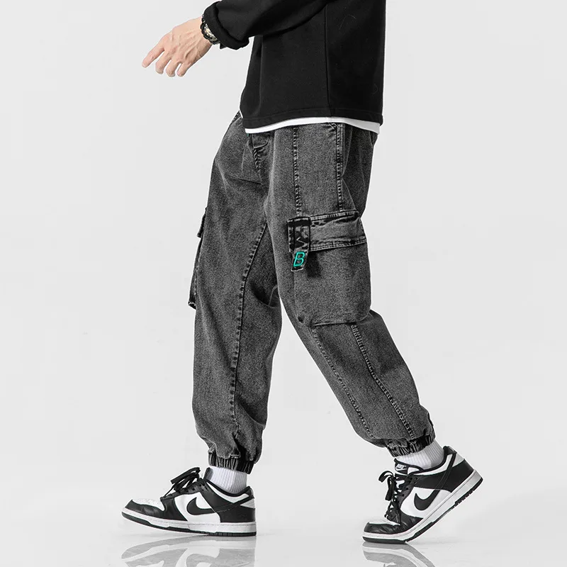 Men's Cargo Joggers Relaxed Fit Utility Pockets Casual Everyday Wear