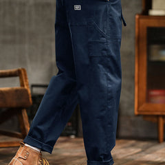Men's Utility Cargo Pants Relaxed Fit Multi-Pocket Versatile Everyday Wear