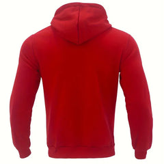 Men's Classic Thermal Hoodie Relaxed Fit Long Sleeve Casual Streetwear