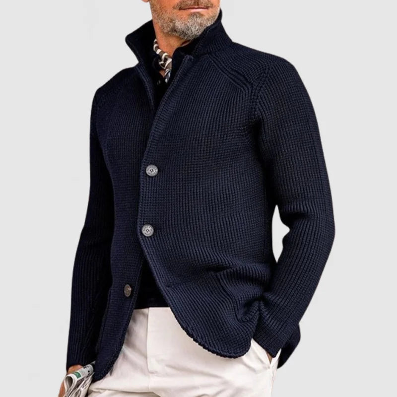 Men's Casual Cardigan Open Front Long Sleeve Relaxed Fit Everyday Wear