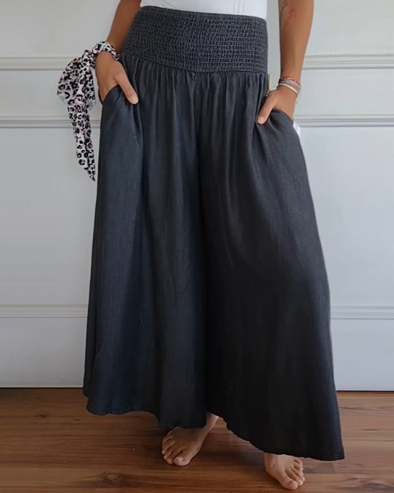 Women's Relaxed Fit Stretch Pants Flowy Design Comfortable Everyday Wear