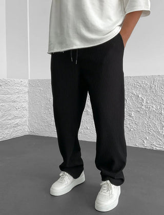 Men's Relaxed Knit Pants Casual Fit Comfortable Everyday Lounge Wear