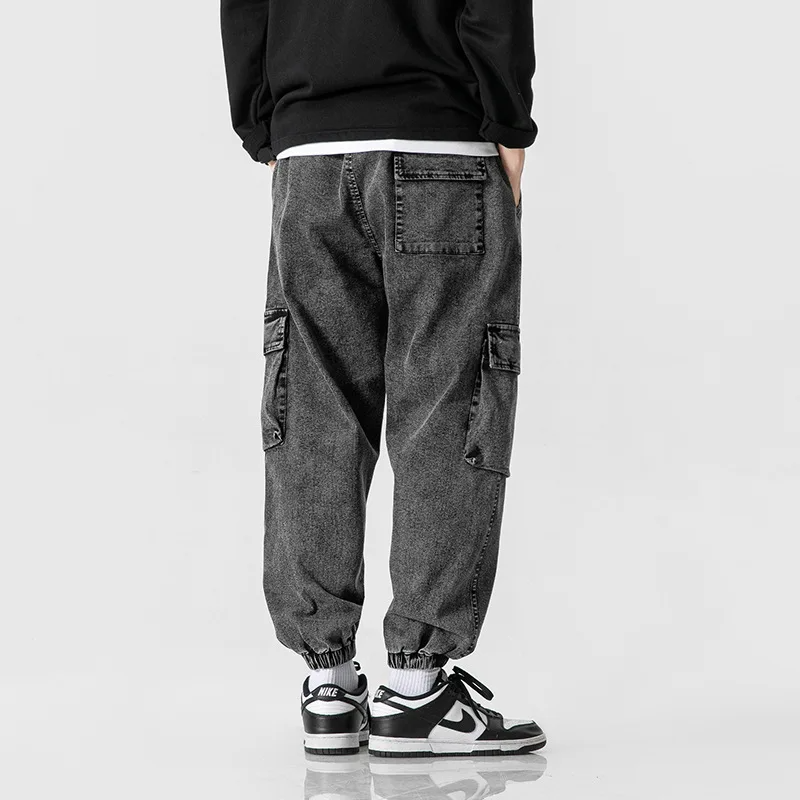 Men's Cargo Joggers Relaxed Fit Utility Pockets Casual Everyday Wear