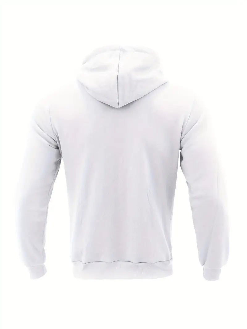 Men's Classic Thermal Hoodie Relaxed Fit Long Sleeve Casual Streetwear